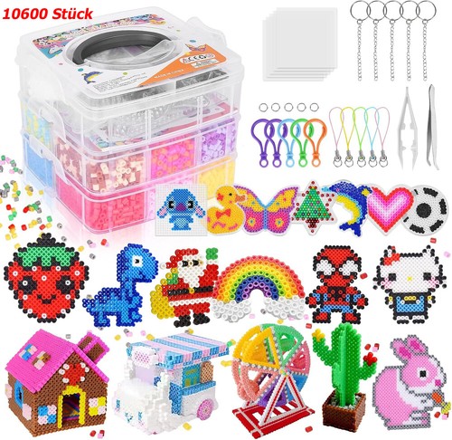 10600 stück bügelperlen set - stück,