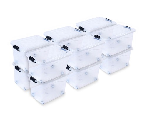 12x aufbewahrungsbox mit - aufbewahrungsbox,