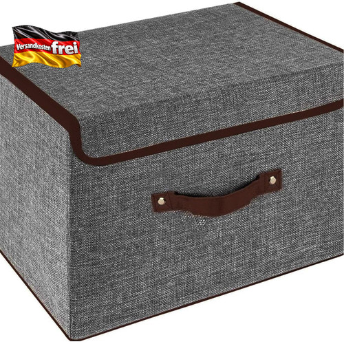 Faltbare aufbewahrungsbox mit - faltbare,