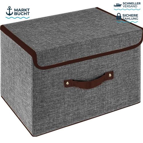 Faltbare aufbewahrungsbox mit - aufbewahrungsbox,