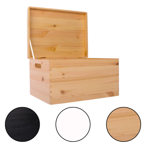 Holzkiste mit decke - mit,